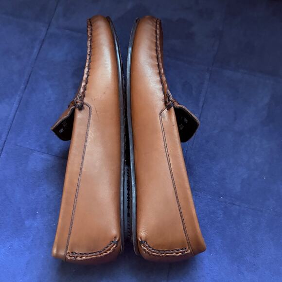 Allen Edmonds Super Sport Leather Driving Loafers Beown 8.5D main image 5
